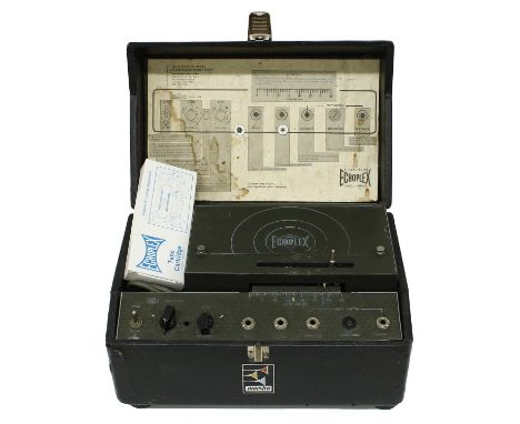 Echoplex Solid State echo chamber, ser. no. 14869, with spare tape cartridge  *Please note: Gardiner Houlgate do not guarante