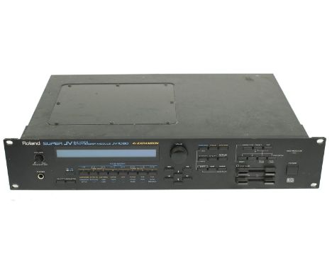 Roland Super JV JV-1080 sixty-voice synthesizer module rack unit  *Please note: Gardiner Houlgate do not guarantee the full w