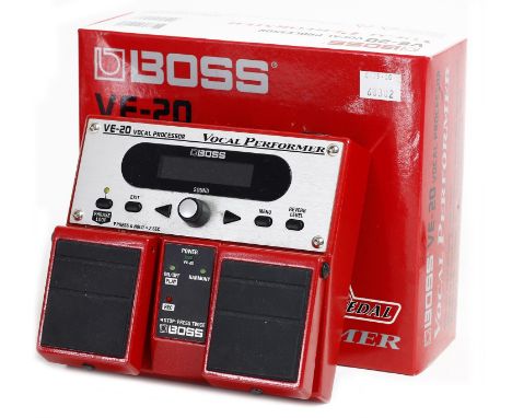 Boss VE-20 Vocal Performer pedal, boxed  *Please note: Gardiner Houlgate do not guarantee the full working order of any elect