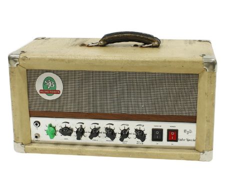 Adrian Utley - SJB Valve Special guitar amplifier head, inscribed 'Adrian Utley' in black pen to the chassis back panel (miss