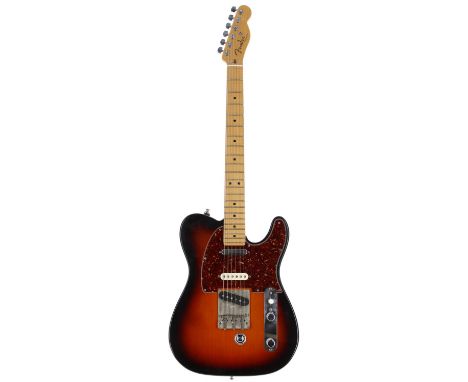 Composite Fender Nashville B-Bender Telecaster electric guitar, made in USA;&nbsp;Body: sunburst finished Fender B-Bender bod