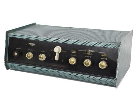 Schaller Echo-Sound echo/reverb unit, made in Germany, ser. no. 11906 (untested, PSU missing)  *Please note: Gardiner Houlgat