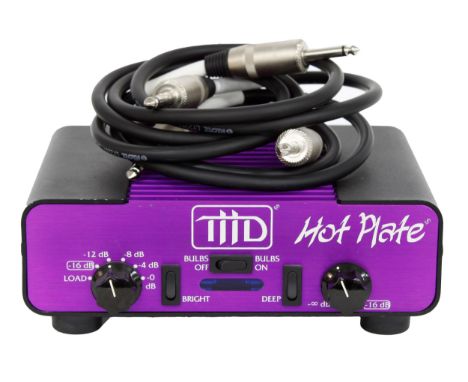 THD Hot Plate 8 ohm guitar amplifier power attenuator unit  *Please note: Gardiner Houlgate do not guarantee the full working