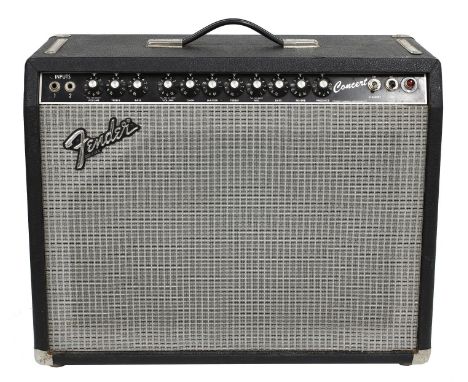 1983 Fender Concert guitar amplifier, made in USA  *Please note: Gardiner Houlgate do not guarantee the full working order of