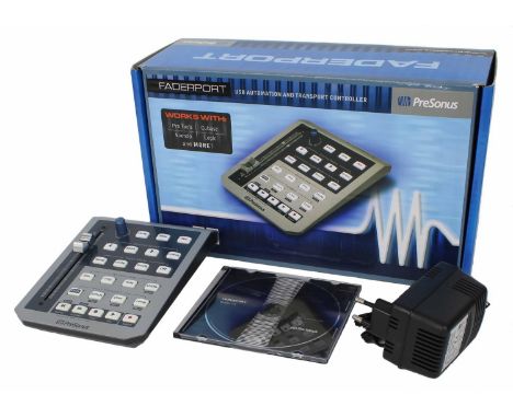 PreSonus Faderport USB automation and transport controller, boxed  *Please note: Gardiner Houlgate do not guarantee the full 