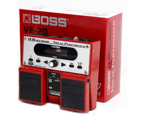Boss VE-20 Vocal Performer pedal, boxed  *Please note: Gardiner Houlgate do not guarantee the full working order of any elect
