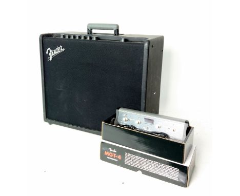 Fender Mustang GT100 guitar amplifier, with footswitch  *Please note: Gardiner Houlgate do not guarantee the full working ord
