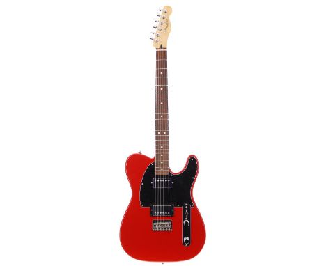2019 Fender Player Telecaster HH electric guitar, made in Mexico; Body: Sonic red finish; Neck: maple; Fretboard: rosewood; F