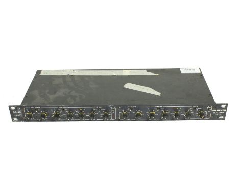 Drawmer DS201 Dual Gate rack unit  *Please note: Gardiner Houlgate do not guarantee the full working order of any electrical 