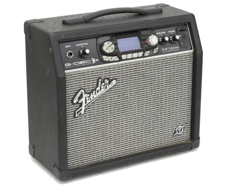 Fender G-DEC 15 guitar amplifier  *Please note: Gardiner Houlgate do not guarantee the full working order of any electrical i