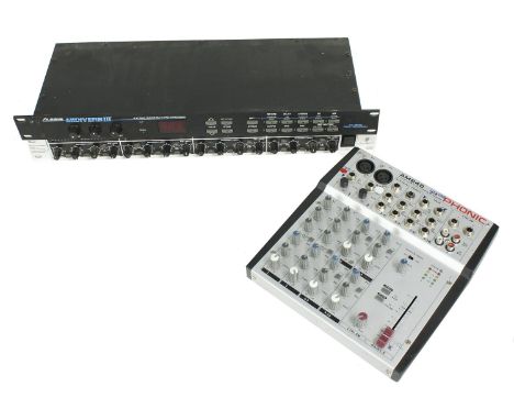 Alesis Midiverb III rack unit; together with a Behringer Multicom Pro rack unit and a Phonic AM240 mixer (3)  *Please note: G