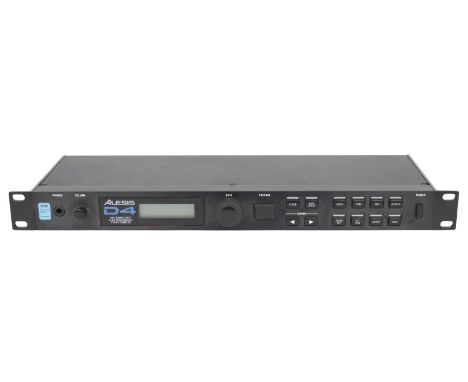 Alesis D4 16 bit drum module rack unit  *Please note: Gardiner Houlgate do not guarantee the full working order of any electr