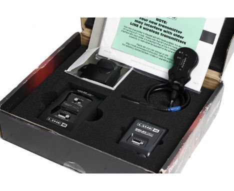 Line 6 Relay G30 wireless guitar system, boxed; together with a Lekato wireless transmitter  *Please note: Gardiner Houlgate 