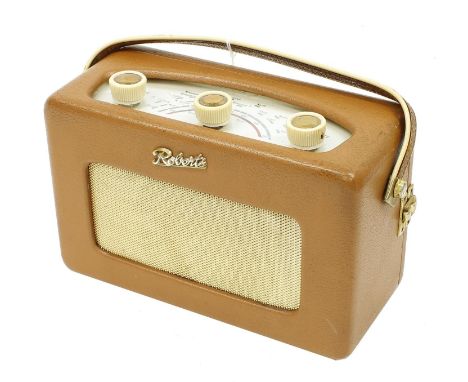 Roberts R200 transistor radio, converted with input jack to allow guitar connection whilst the radio is running  *Please note