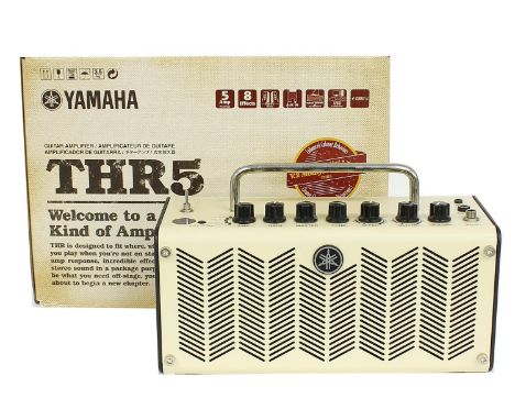 Yamaha THR5 guitar amplifier, boxed (missing PSU)  *Please note: Gardiner Houlgate do not guarantee the full working order of