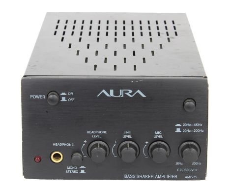 Aura Amp-75 Bass Shaker amplifier  *Please note: Gardiner Houlgate do not guarantee the full working order of any electrical 