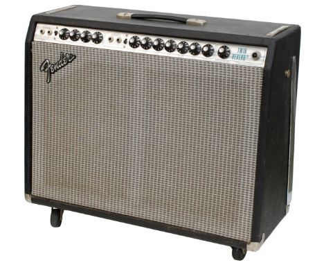 Fender Twin Reverb guitar amplifier, made in USA, circa 1977, ser. no. A741327 (USA voltage)  *Please note: Gardiner Houlgate