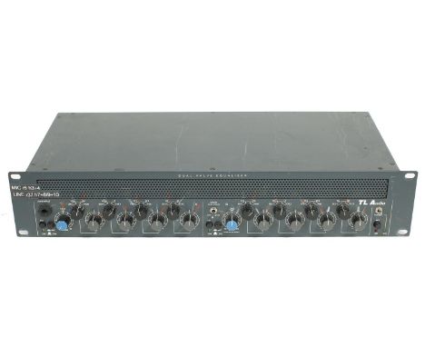 TL Audio Dual Valve Equalizer rack unit  *Please note: Gardiner Houlgate do not guarantee the full working order of any elect