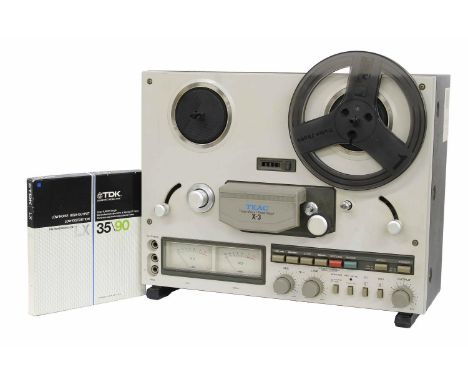 Teac X-3 stereo reel to reel tape recorder, with TDK LX35/90 tape  *Please note: Gardiner Houlgate do not guarantee the full 