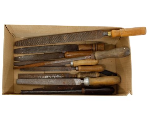 Tony Zemaitis - a selection of larger wooden handled rasp tools, used by Tony Zemaitis to craft many of his guitars&nbsp;  *E
