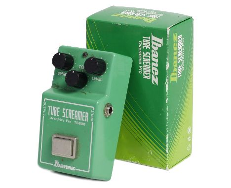Ibanez Tube Screamer Overdrive Pro TS808 guitar pedal, boxed  *Please note: Gardiner Houlgate do not guarantee the full worki