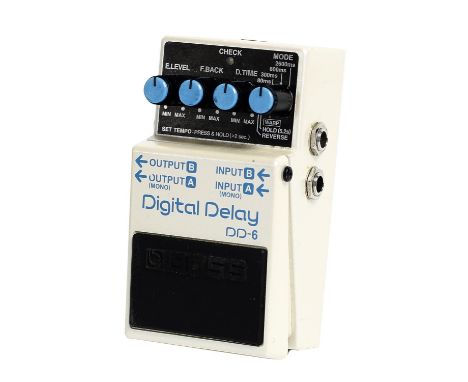 Boss DD-6 Digital Delay guitar pedal  *Please note: Gardiner Houlgate do not guarantee the full working order of any electric