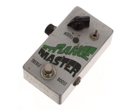 Throbak Effects Strange Master Boost guitar pedal  *Please note: Gardiner Houlgate do not guarantee the full working order of