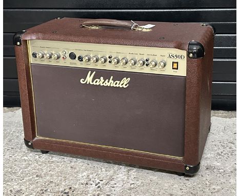 2009 Marshall Acoustic Soloist AS50D acoustic guitar amplifier  *Please note: Gardiner Houlgate do not guarantee the full wor