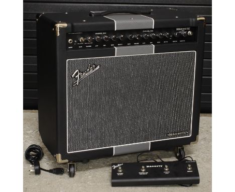 Fender Machete two channel 50 watt 1x12" guitar amplifier combo, made in USA, with original dust cover and foot switch  *Plea