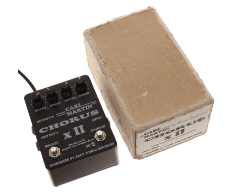 Carl Martin Chorus x II guitar pedal, boxed  *Please note: Gardiner Houlgate do not guarantee the full working order of any e