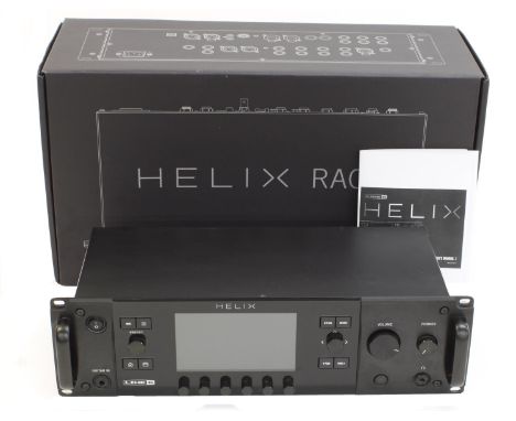 Line 6 Helix rack effects unit, boxed  *Please note: Gardiner Houlgate do not guarantee the full working order of any electri