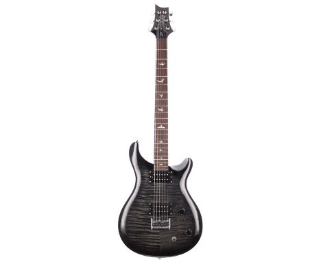 Paul Reed Smith (PRS) SE 277 baritone electric guitar, made in Indonesia;&nbsp;Body: charcoal burst finish, light surface scr