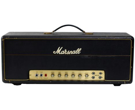1974 Marshall JMP 1987 Mark 2 guitar amplifier head, made in England, ser. no. 5796F  *Please note: Gardiner Houlgate do not 