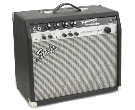Fender Princeton Recording-Amp guitar amplifier, made in Mexico, with foot switch and dust cover  *Please note: Gardiner Houl