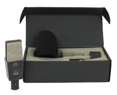 AKG C414 EB microphone, case  *Please note: Gardiner Houlgate do not guarantee the full working order of any electrical items