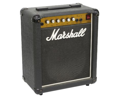 1988 Marshall Reverb 12 guitar amplifier, made in England, ser. no. W93574  *Please note: Gardiner Houlgate do not guarantee 