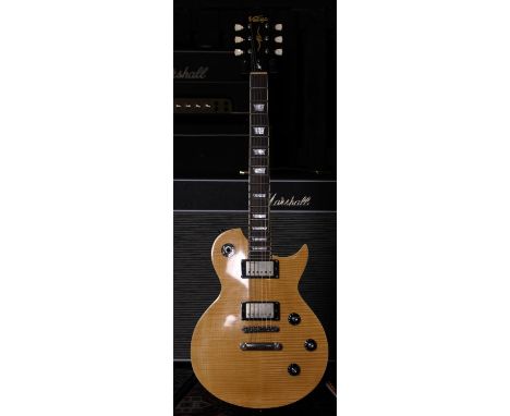 JHS Vintage AV1 electric guitar; Body: natural finish; Neck: good; Fretboard: rosewood; Frets: good; Electrics: working, Wilk