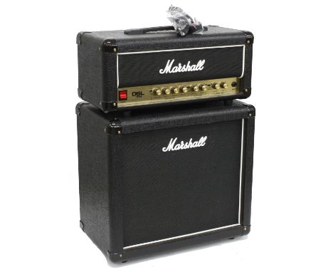 Marshall DSL 15H guitar amplifier head, with MX112 speaker cabinet  *Please note: Gardiner Houlgate do not guarantee the full