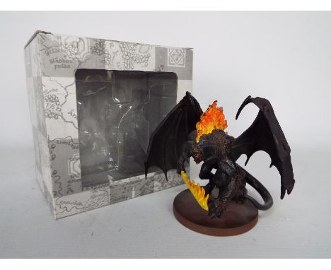 Eaglemoss - Lord Of The Rings - A boxed large Balrog figure # 7457/AAF. The figure appears Mint in a Very Good box with light