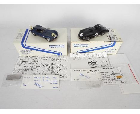 Provence Moulage: MPH Models, Tim Dyke - A boxed 1:43 scale resin Provence Moulage / MPH Models #8 Jaguar D Type Le Mans 1957