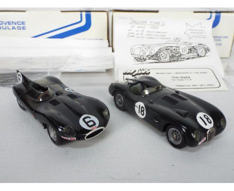 Provence Moulage, MPH Models - A boxed Provence Moulage resin and alloy 1:43 scale Jaguar C-Type Le Mans Winner 1953 A.Rolt /