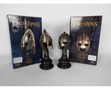 Sideshow Weta - Lord Of The Rings - 2 x boxed limited edition 1/4 scale helmets from The Return Of The King, Helm of Eomer an