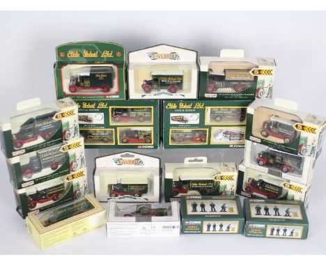 Corgi - 17 diecast Eddie Stobart to include  2x three-model special edition sets, 2x five-Figure sets and others, all mib  (t