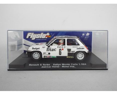 Flyslot - a 1:32 scale slot car. Item is a Renault 5 Turbo Monte Carlo. Item carries code 037102 &amp; appears to be mint in 