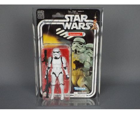 Star Wars, Kenner - A rare boxed Star Wars 40th Anniversary 'Stormtrooper' 6" action figure. The figure appears Mint in Mint 