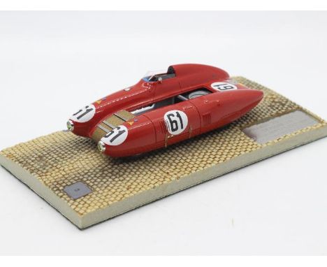 MPH Models, Tim Dyke - A boxed MPH Models #1384 Nardi 'Bisiluro' Le Mans 1955, M.Damonte / R.Crovetto Retired 3rd Hour - Acci