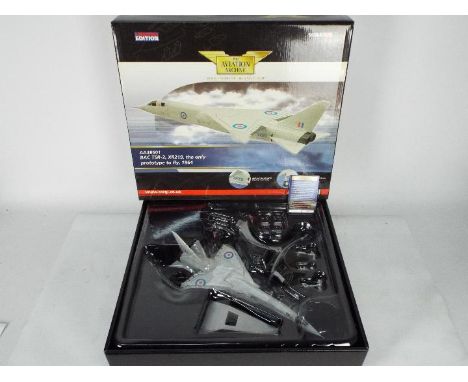 Corgi Aviation Archive - A boxed limited edition 1:72 scale BAC TSR-2 XR219. # AA38601. The model appears Mint in a Good box 