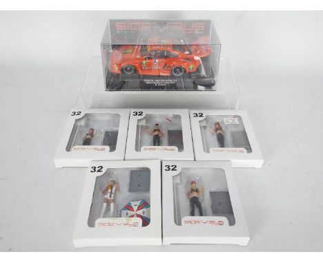 Sideways - A Porsche 935/77A Max Moritz Racing car, model appears M in NM bo (still with factory shrink wrap) and five Sidewa