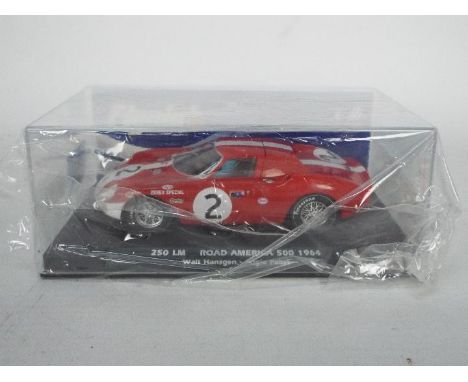 Flyslot - a 1:32 scale racing slot car. Item is a 250 LM Road America 500 1964 and is coded with 053109. Item appears to be m