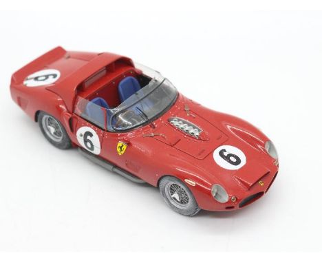 MPH Models, Tim Dyke - A boxed MPH Models #1266 1:43 scale resin and alloy Ferrari TRi 330LM Le Mans Winner 1962 O.Gendebien 